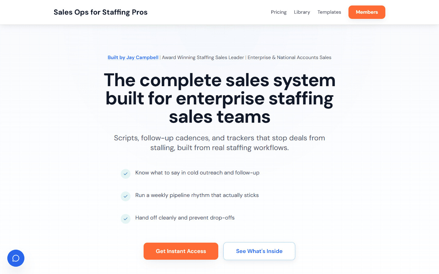 Sales Ops for Staffing Pros